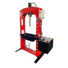 PRESSA IDRAULICA MOTORIZZATA DOPPIA VELOCITA' AUTOMATICA CON RAPIDO POTENZA 30 TONN AXA P30MR