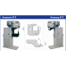 PRESSA PER INSERTI AUTOAGGANCIANTI LCM 8600 PRIMA INSERTER MAXI CON ACCESSORIO N.2 - 8 MATRICI E SAGOMA