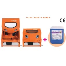 CABINA LAVAPEZZI SABBIATRICE +DETERGENTE UNIVERSALE UNICRAFT ART: TWG1