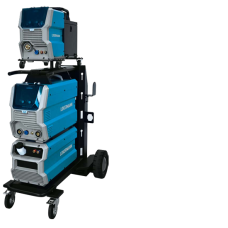 SALDATRICE NUOVA A FILO INVERTER MULTIPROCESSO MIG,MIG SINERGICO,MIG PULSATO,MIG DOPPIO PULSATO,ELETTRODO E TIG DC LIFT DA 500A, LOKERMANN GRAND MIG 502 PULSE, 400V