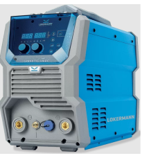 SALDATRICE A TIG NUOVA INVERTER LOKERMANN GRAND TIG 200 DC 230 VOLT,PER IL TIG DC E LA SALDATURA AD ELETTRODO