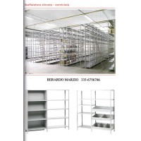 SCAFFALATURA ZINCATA AD AGGANCIO RAPIDO TECNOTELAI  PIANI E ACCESSORI, prezzi nella descrizione