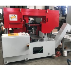 SEGATRICE usata AUTOMATICA, BIANCO 320, BTM 42-32, TAGLIO IN FASCIO DA 250x250 CON EVAQUATORE TRUCCIOLI, revisionata a nuovo
