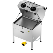 LAVAPEZZI PNEUMATICA/ELETTRICA A CABINA CHIUSA AD AZIONE MANUALE,TEKNOX LAVAPEN P-C-X