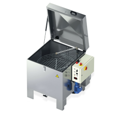 LAVAPEZZI SEMIAUTOMATICA CON CESTO ROTANTE,QUADRO ELETTROMECCANICO,TEKNOX P SMALL-P MEDIUM