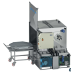 LAVAPEZZI AUTOMATIC A CESTO ROTANTE A DUE BAGNI CON PLC E TOUCHSCREEN,ALTEZZA DI CARICO 95 CM,TEKNOX SIMPLEX BIG 2B