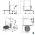 LAVAPEZZI AUTOMATIC A CESTO ROTANTE A DUE BAGNI CON PLC E TOUCHSCREEN,ALTEZZA DI CARICO 95 CM,TEKNOX SIMPLEX BIG 2B