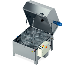 LAVAPEZZI AUTOMATICO CON CESTO ROTANTE,PLC E TOUCHSCREEN,TEKNOX SIMPLEX MEDIUM