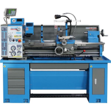 TORNIO PARALLELO , FERVI T997/230V CON SCATOLA AD INGRANAGGI SEMI NORTON,BARRA DI TORNITURA CON FRIZIONE REGISTRABILE 