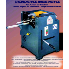 TRONCATRICE ed INTESTATRICE, RETTIFICATRICE PER ESTRATTORI