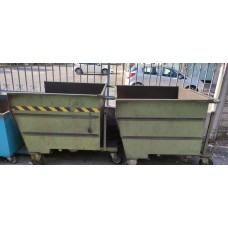 CONTENITORE USATO BENNA RIBALTABILE IN FERRO LT 750