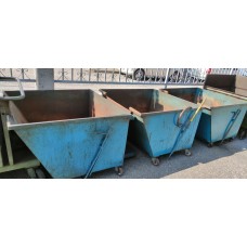 CONTENITORE USATO BENNA RIBALTABILE IN FERRO portata 400 kg