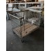 CESTE IN FERRO ABBATTIBILI DIM ESTERNE 122X83H98 INTERNE 115X76H80 CON SPORTELLO SEMINUOVE 