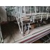 CESTE IN FERRO ABBATTIBILI DIM ESTERNE 122X83H98 INTERNE 115X76H80 CON SPORTELLO SEMINUOVE 