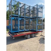 CESTE USATE IN FERRO CON SPORTELLO LATERALE DIM: 120X80H180CM