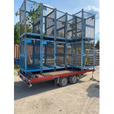 CESTE USATE IN FERRO CON SPORTELLO LATERALE DIM: 120X80H180CM