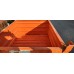 CONTENITORI IN LAMIERA USATI DIM.100X80H61 CM. CON SLITTA OTTIMO STATO