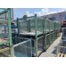 CESTE USATE COLORE VERDE DIM:123,5X104H112 CON SPORTELLO 