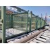 CESTE USATE COLORE VERDE DIM:123,5X104H112 CON SPORTELLO 
